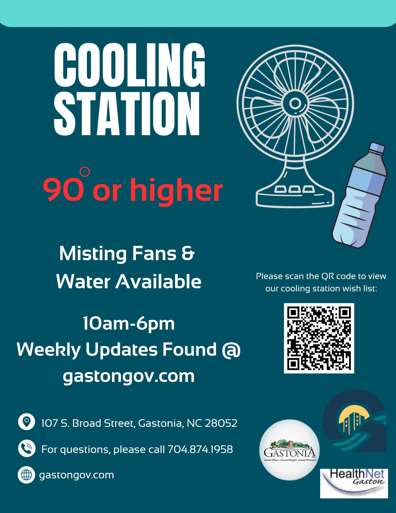 Cooling Station Flyer