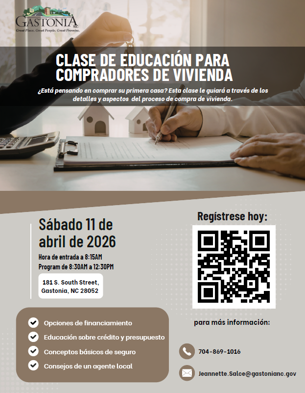 April Homebuyer Education Class Flyer (spanish) 