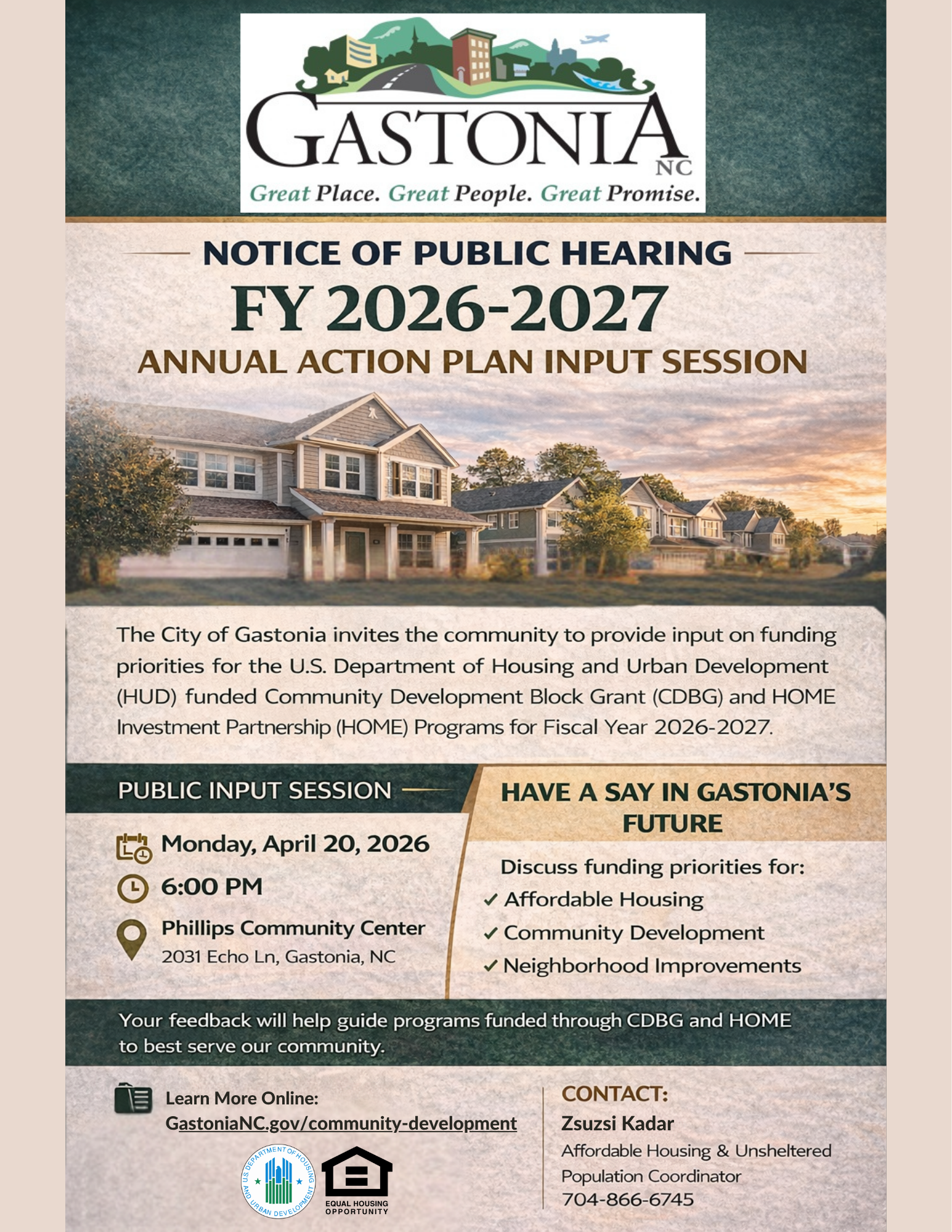 Housing Public Hearing Flyer 26