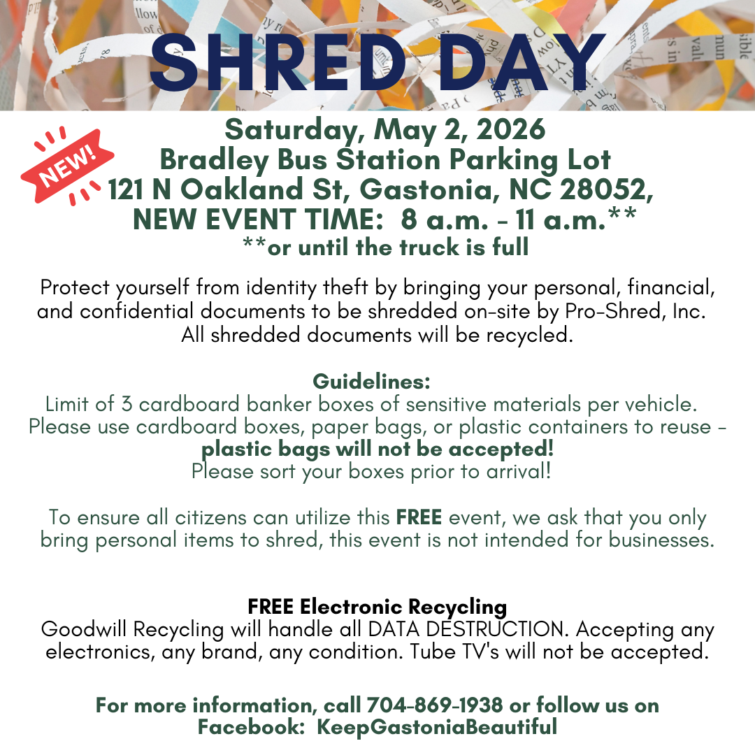 Spring 2026 Shred Day visual