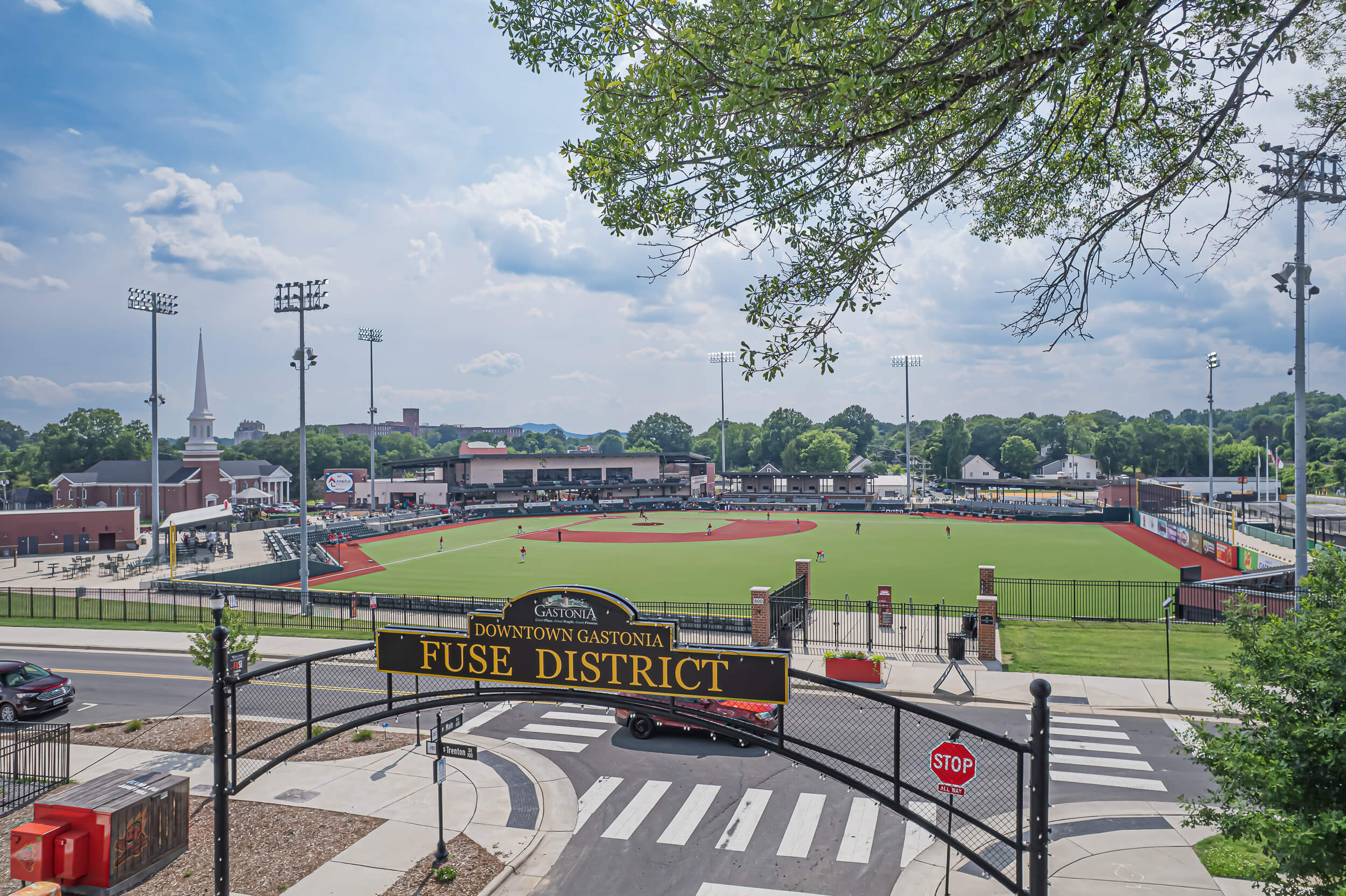 CaroMont Health Park stadium (update with photo description)