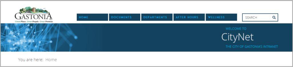 Masthead and tabs