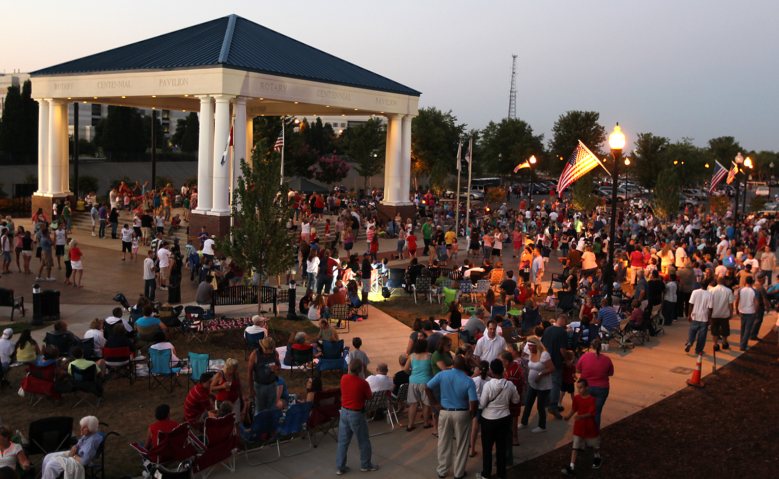 downtown concert
