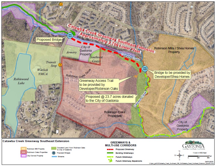 Catawba Creek Southeast Extension Specific