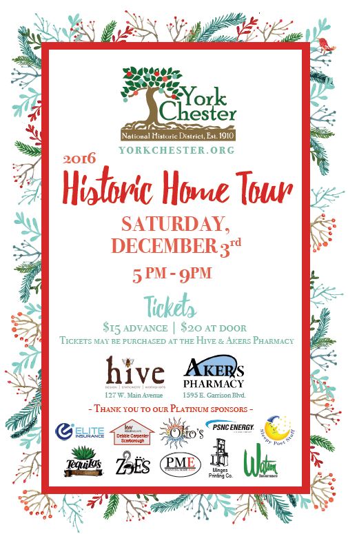 York Chester 2016 Historic Home Tour